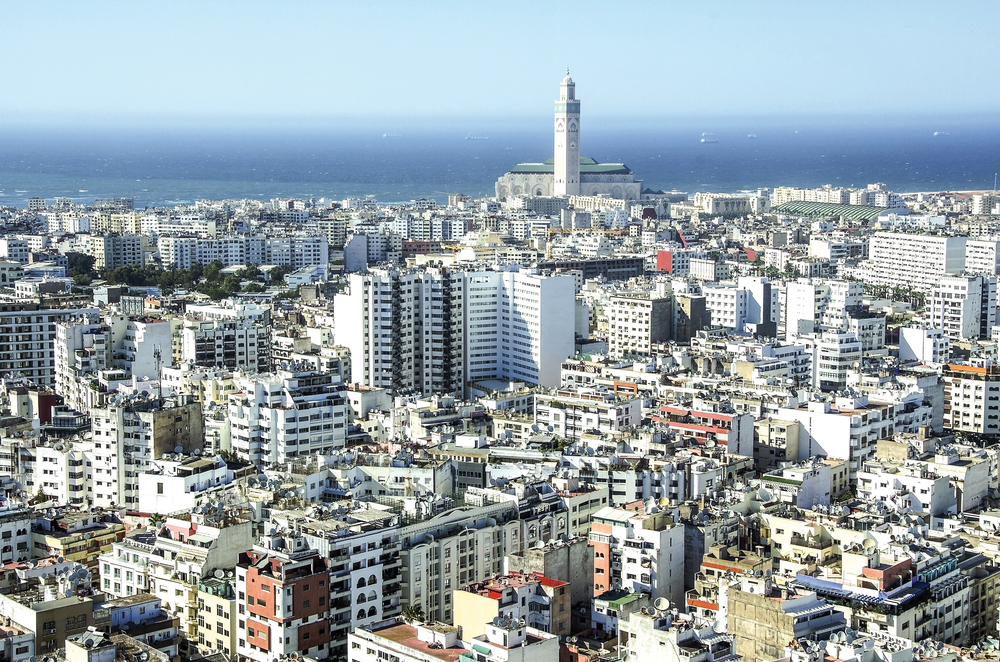 Vidéo immobilière Casablanca - vue aérienne d'une propriété