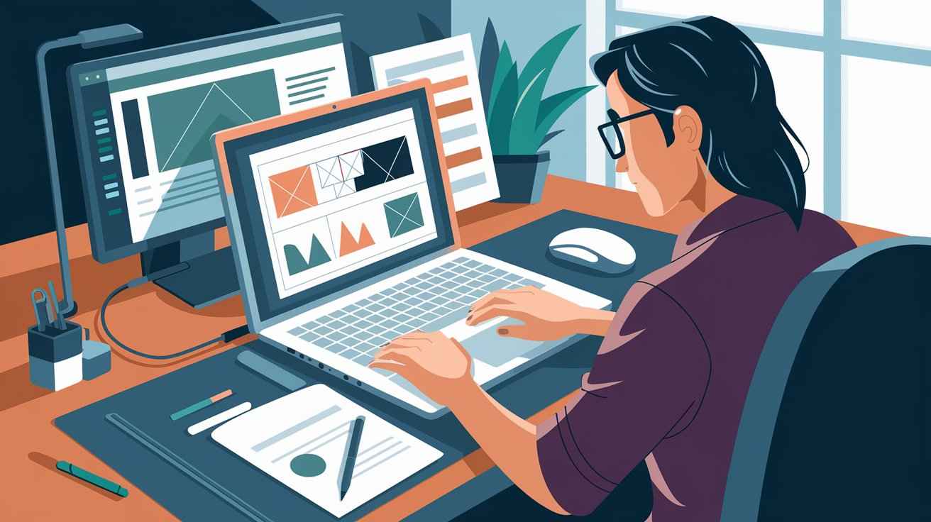 Illustration graphique motion design VIDEOPUB