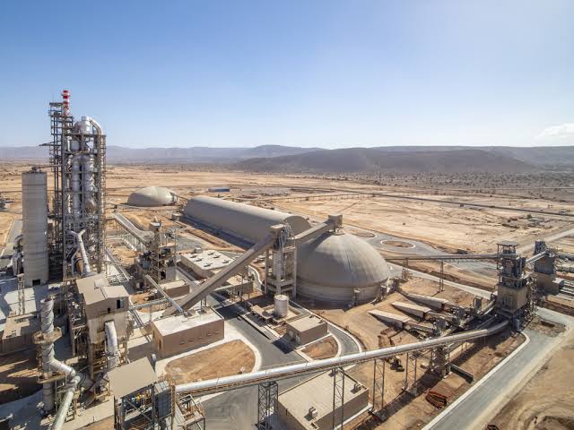 Installation industrielle LafargeHolcim Maroc